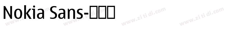 Nokia Sans字体转换